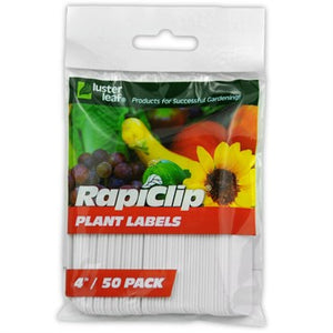 Rapiclip 4" Plant Labels 50pk