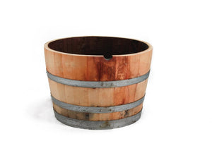 Half Oak Wine Barrel