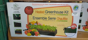Heated Greenhouse Kit Tray Dome Heat Mat Base