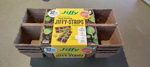 Jiffy 2.5" peat strip 4 pack
