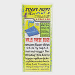 Blue & Yellow Sticky Traps 4 pack